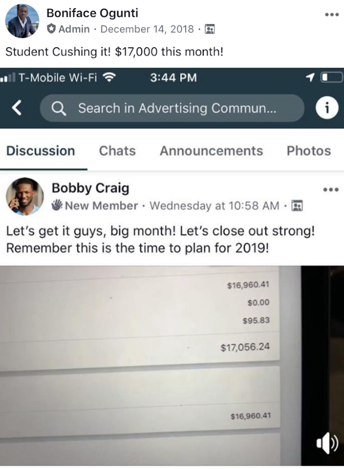 Member success post